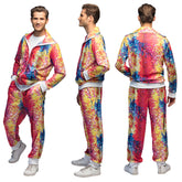 Nineties Dude Trainingspak Disco Heren Maat S